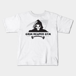 Grim Reaper Gym Kids T-Shirt